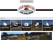 Tablet Screenshot of lnsupply.com